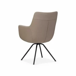Miami - Leather Swivel Armchair by Géalux