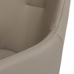 Miami - Leather Swivel Armchair by Géalux