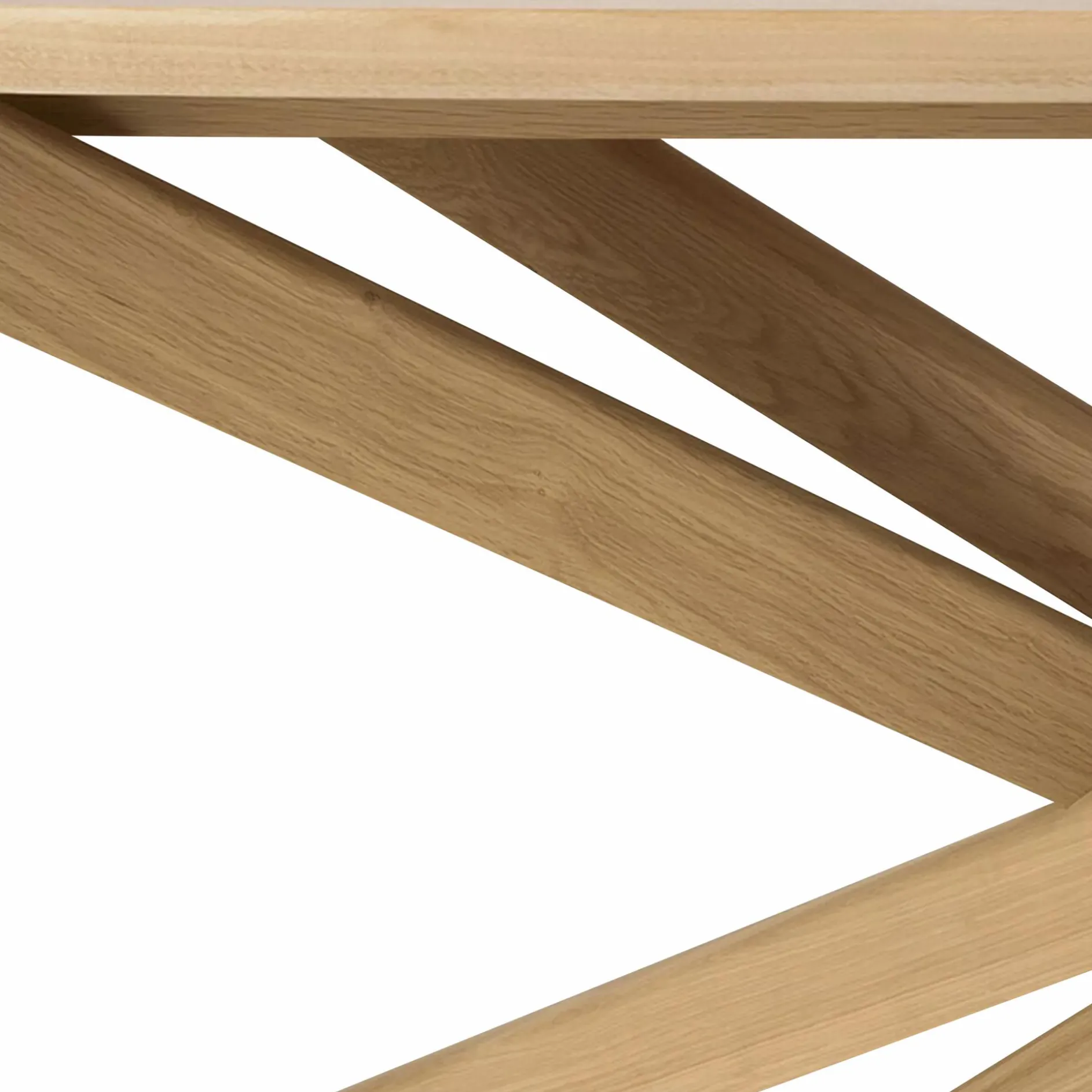 Mikado - Oval Oak Dining Table by Ethnicraft