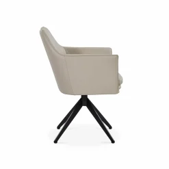 Mini Diana - Leather Swivel Chair