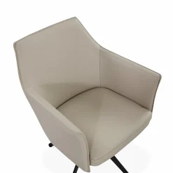 Mini Diana - Leather Swivel Chair