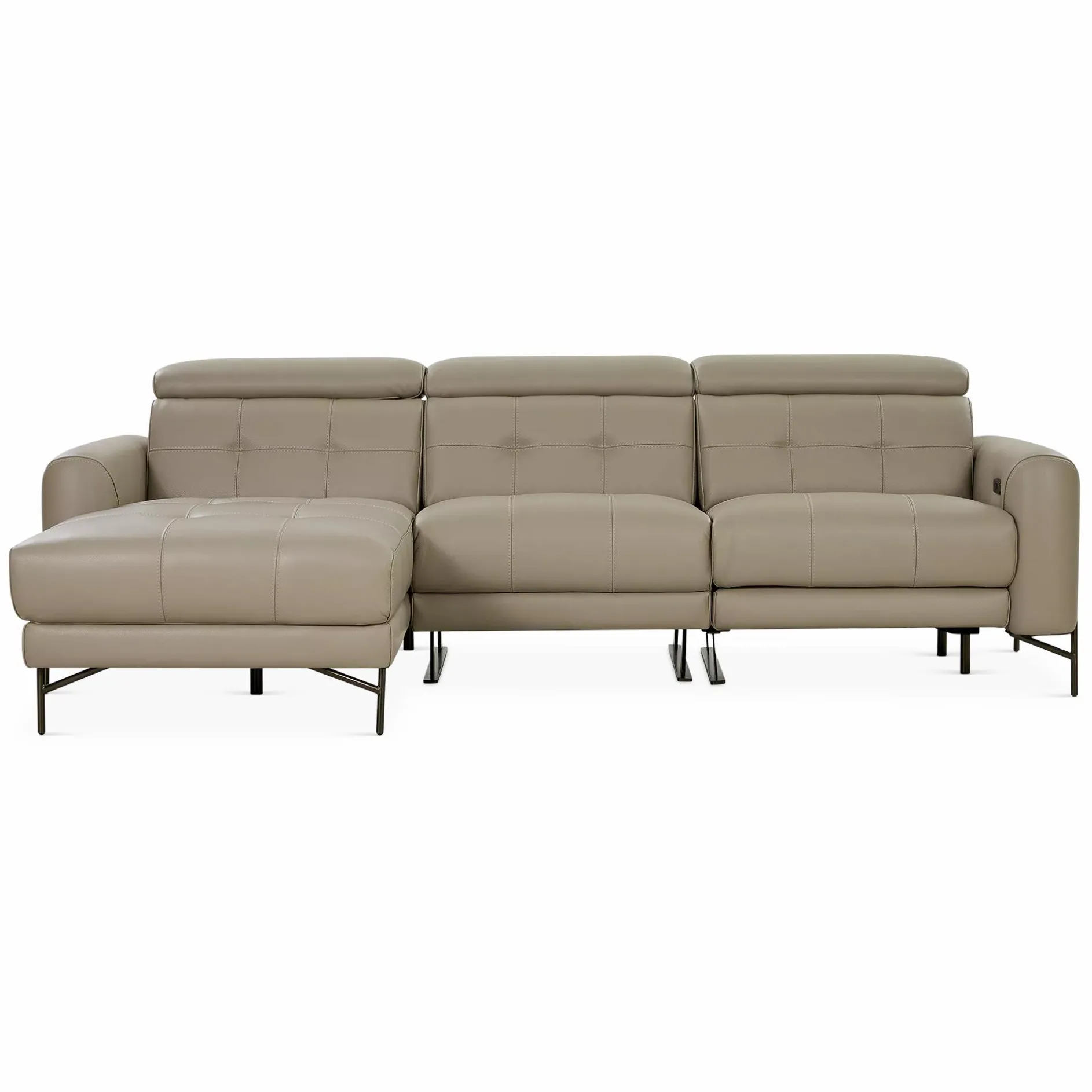 Modena - Power Recline Sectional Sofa by Incanto