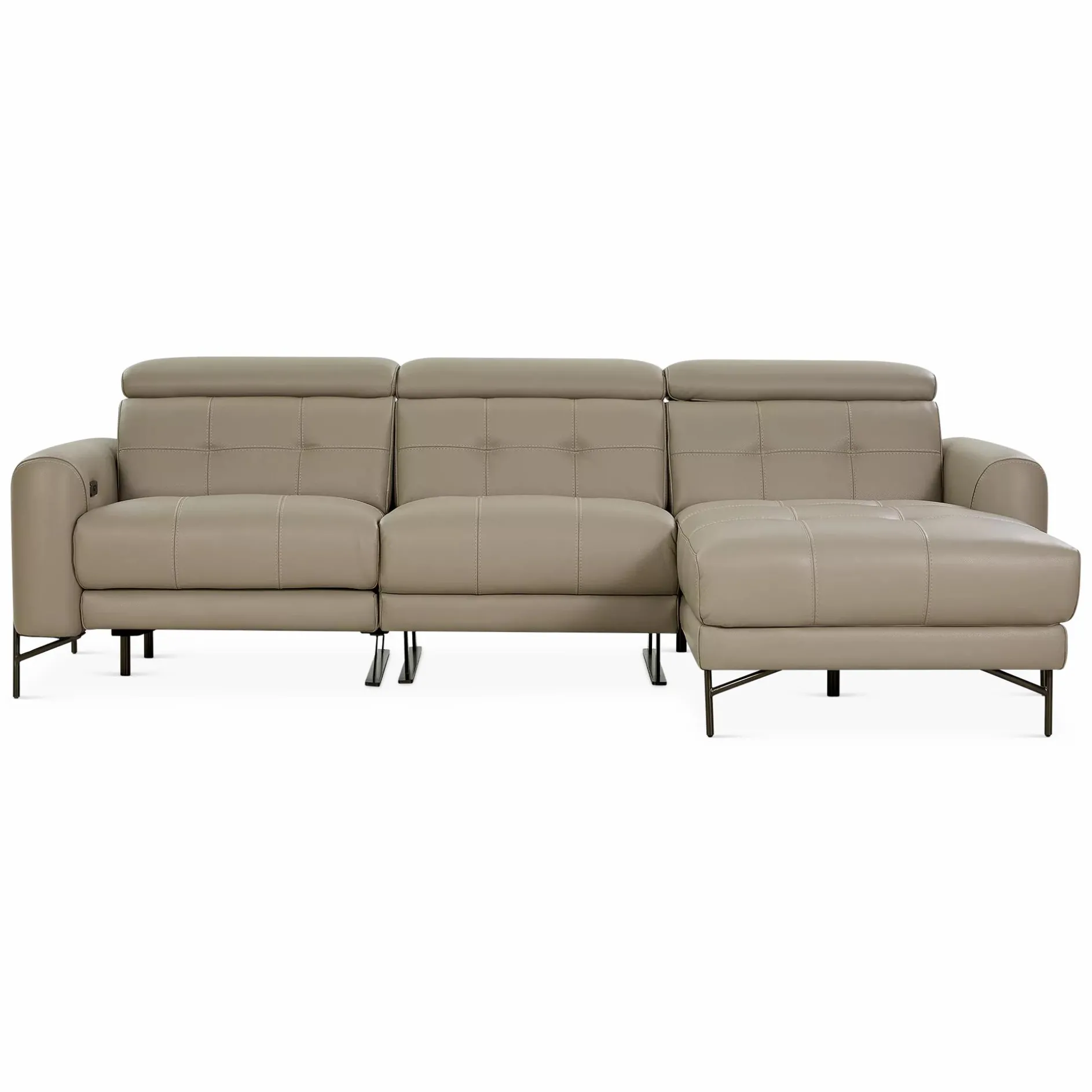 Modena - Power Recline Sectional Sofa by Incanto