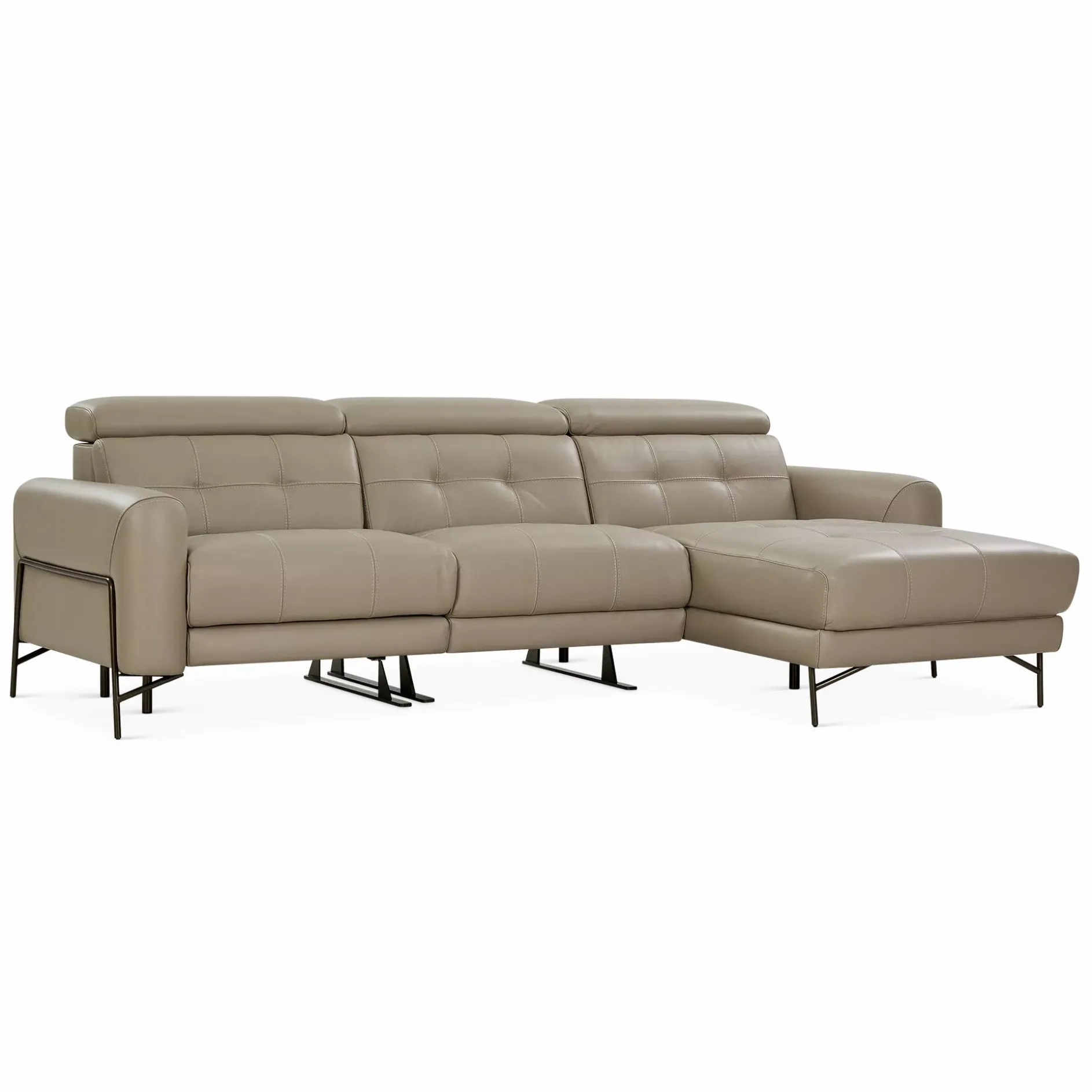 Modena - Power Recline Sectional Sofa by Incanto