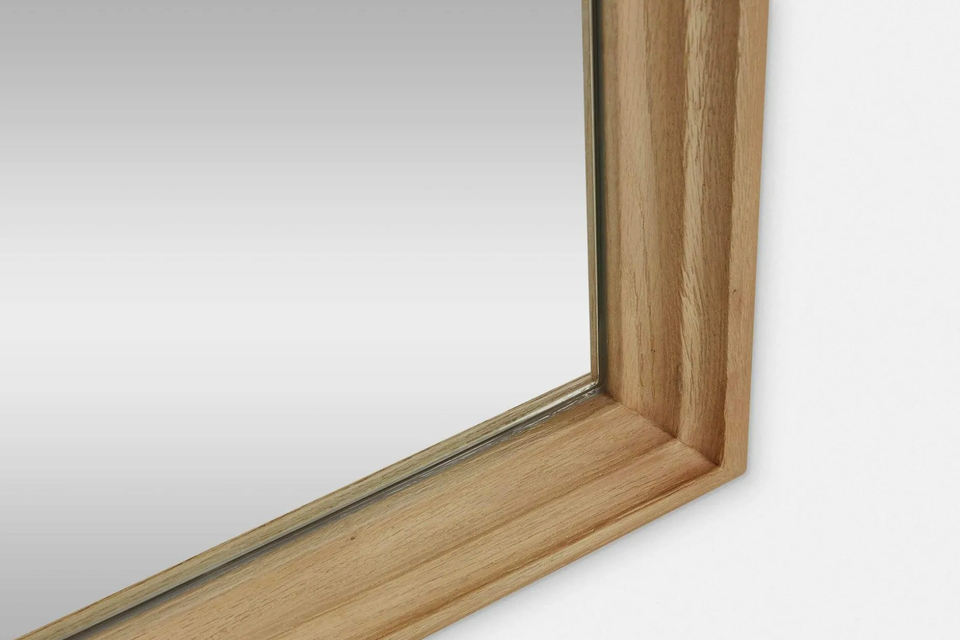 Molina - Arched Mirror with Oak Frame