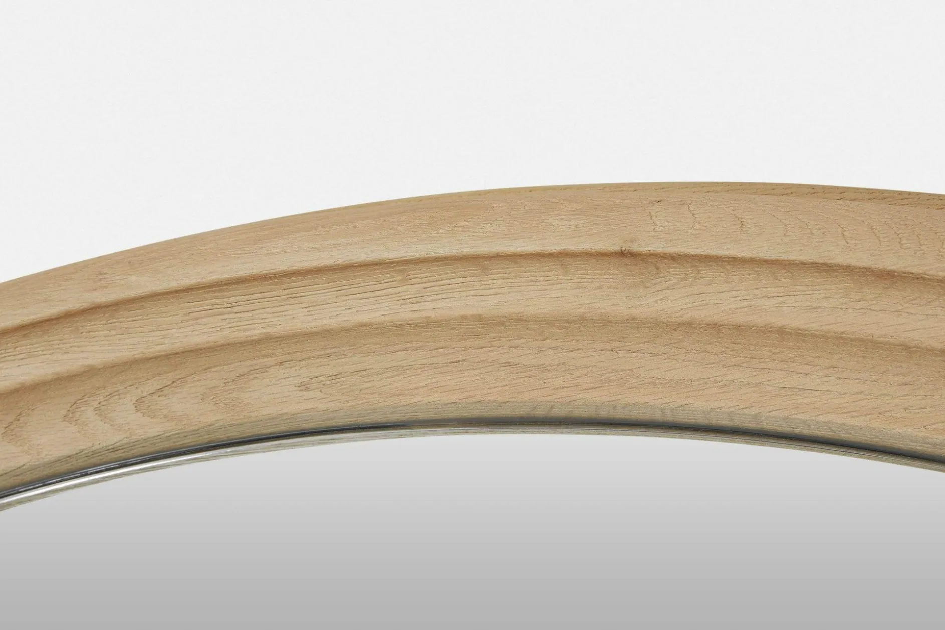 Molina - Arched Mirror with Oak Frame