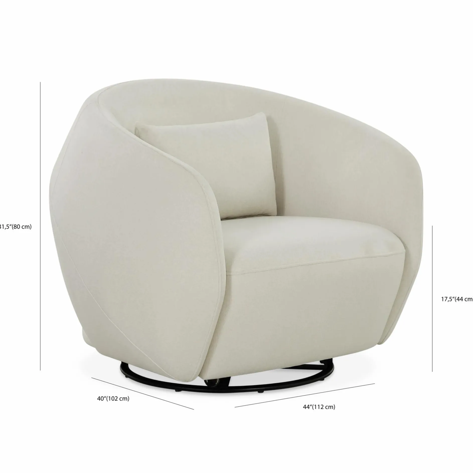 Moly - Swivel Chair