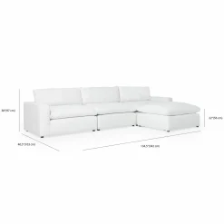 Moonlight - Sectional Sofa by Furninova