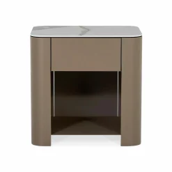 Mushroom - Nightstand with Ceramic Top