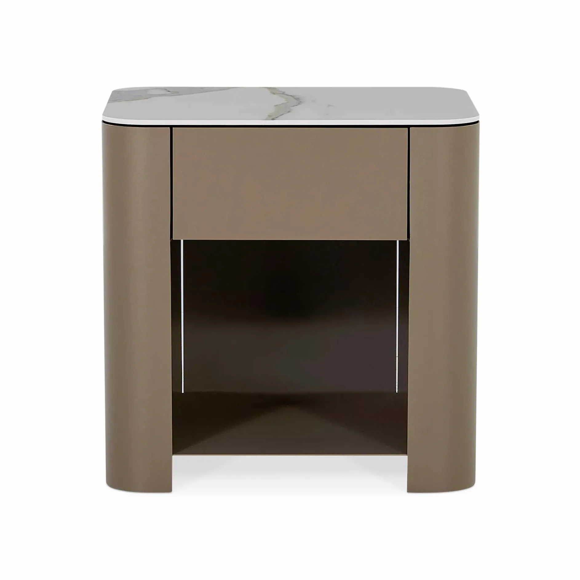Mushroom - Nightstand with Ceramic Top