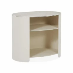 Mushroom - Nightstand with Oval Ceramic Top