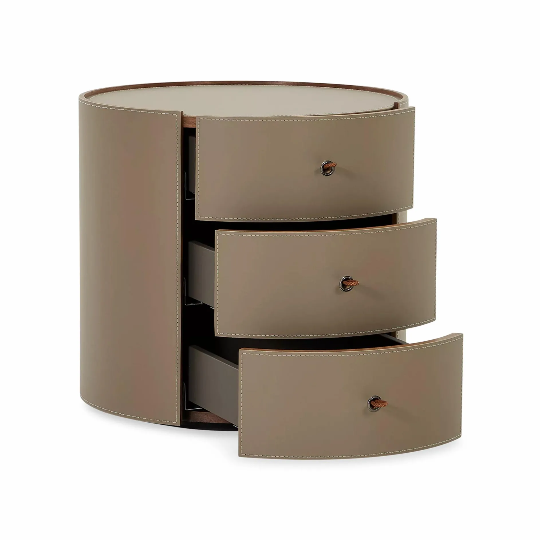 Neri - Leather Nightstand