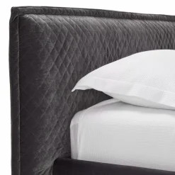Norfolk - Bed with Quilted Upholstery by Furninova