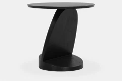 Oblic - Teak Wood Side Table by Ethnicraft