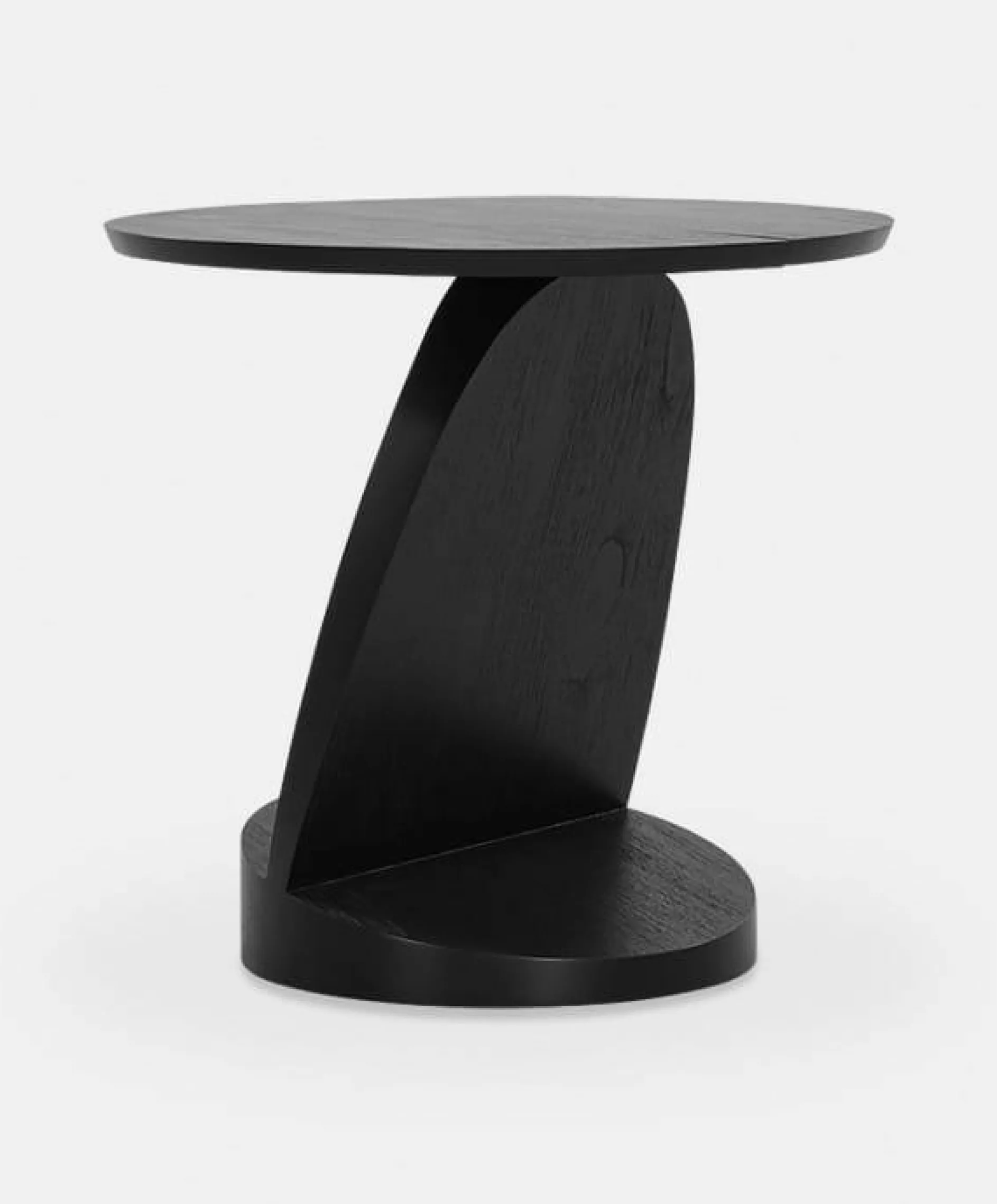 Oblic - Teak Wood Side Table by Ethnicraft