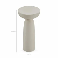 Olo - Polished Concrete Side Table
