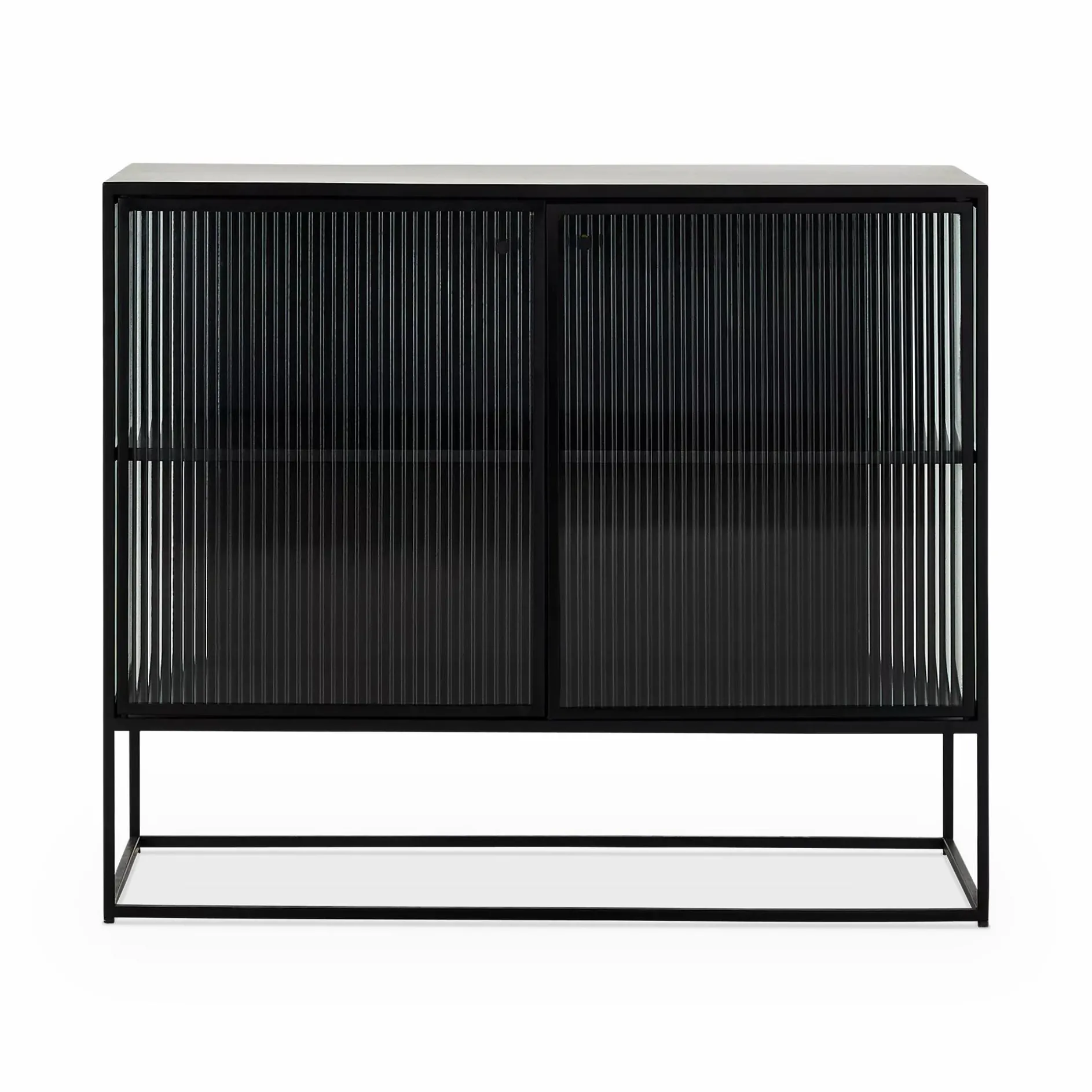 Parsons - Sideboard with Fluted Glass Doors