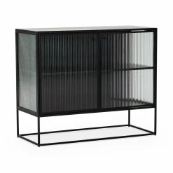 Parsons - Sideboard with Fluted Glass Doors