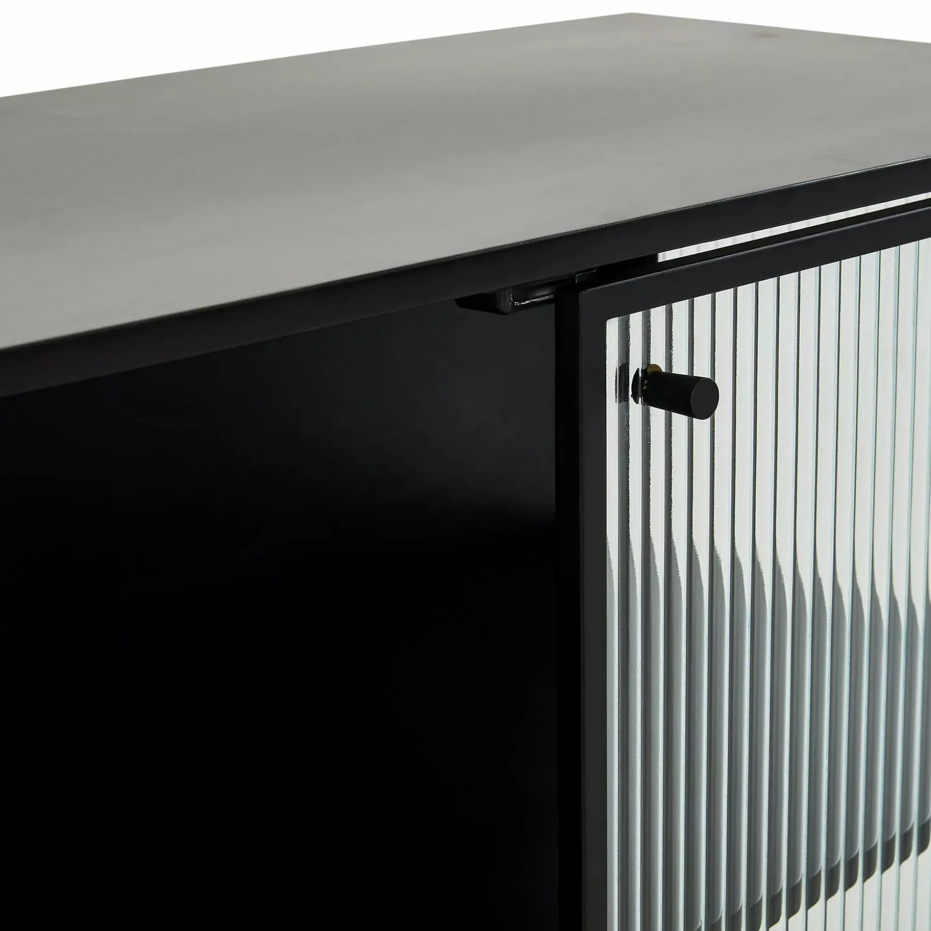 Parsons - Sideboard with Fluted Glass Doors