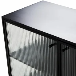 Parsons - Sideboard with Fluted Glass Doors