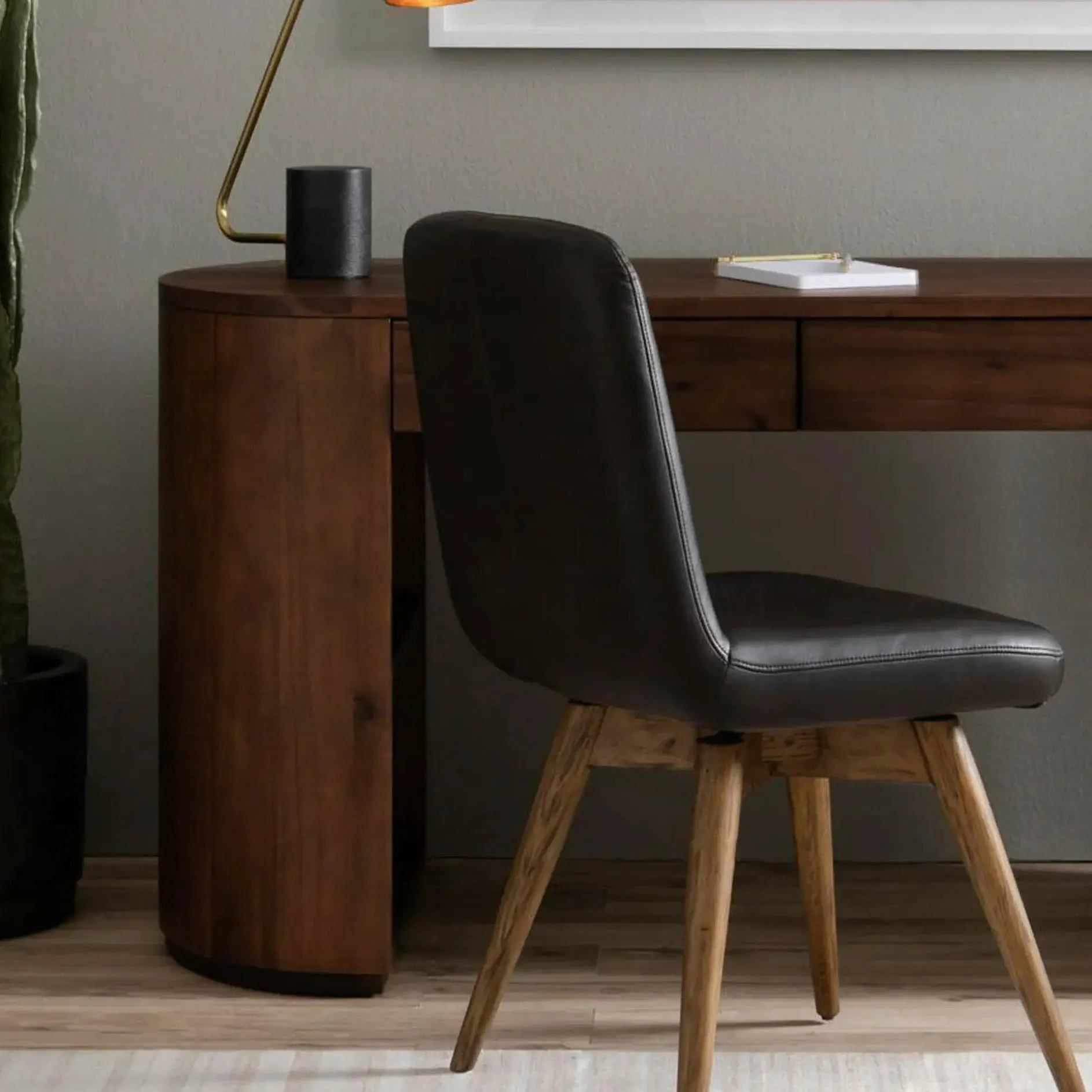 Pilar - Acacia Wood Desk by Four Hands