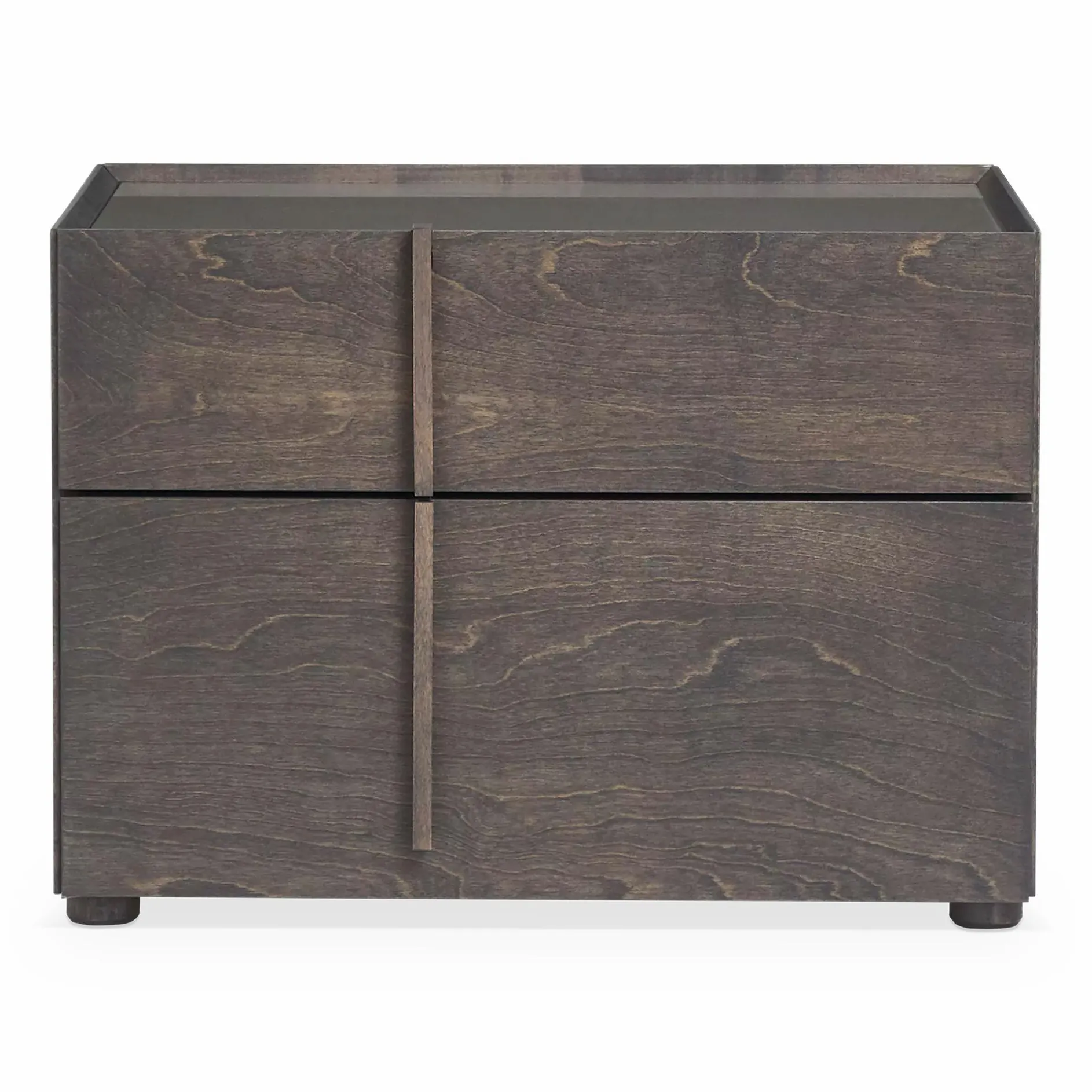Plank - Table de chevet en merisier