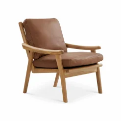 Podium - Natural Oak Armchair – Furninova