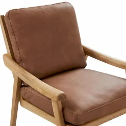 Podium - Natural Oak Armchair – Furninova