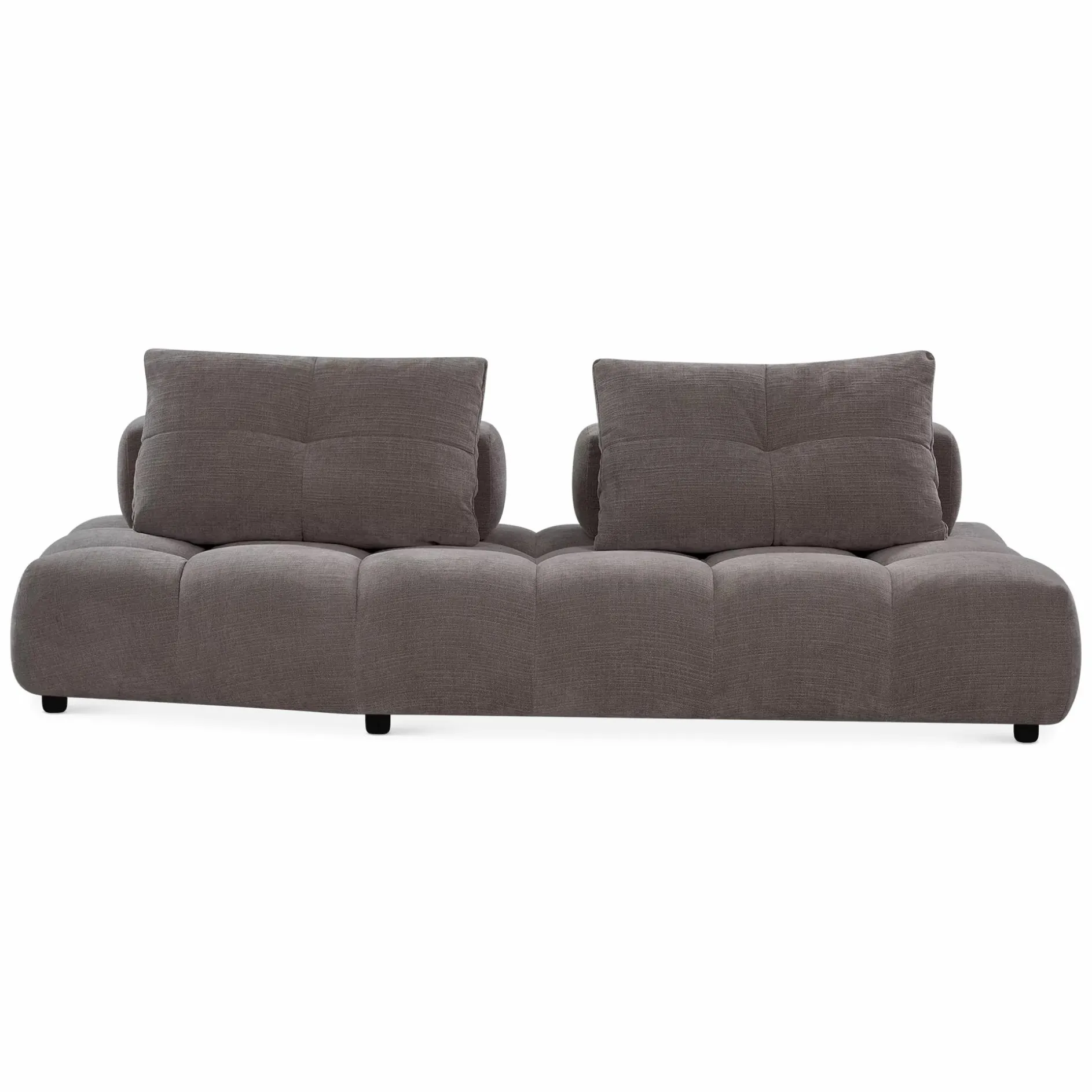 Pop - Quilted Fabric Sectional Sofa by Miki Ferrari