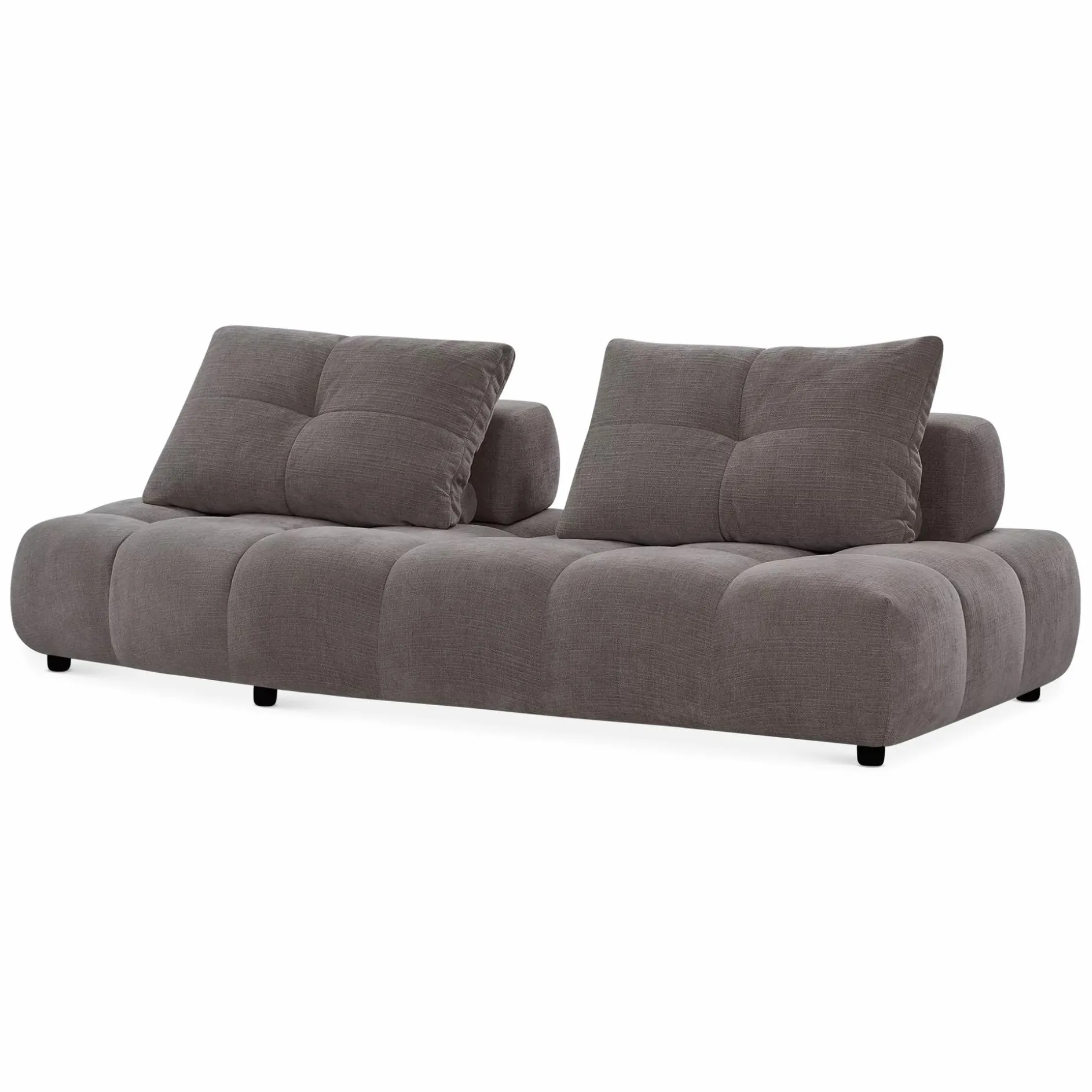 Pop - Quilted Fabric Sectional Sofa by Miki Ferrari