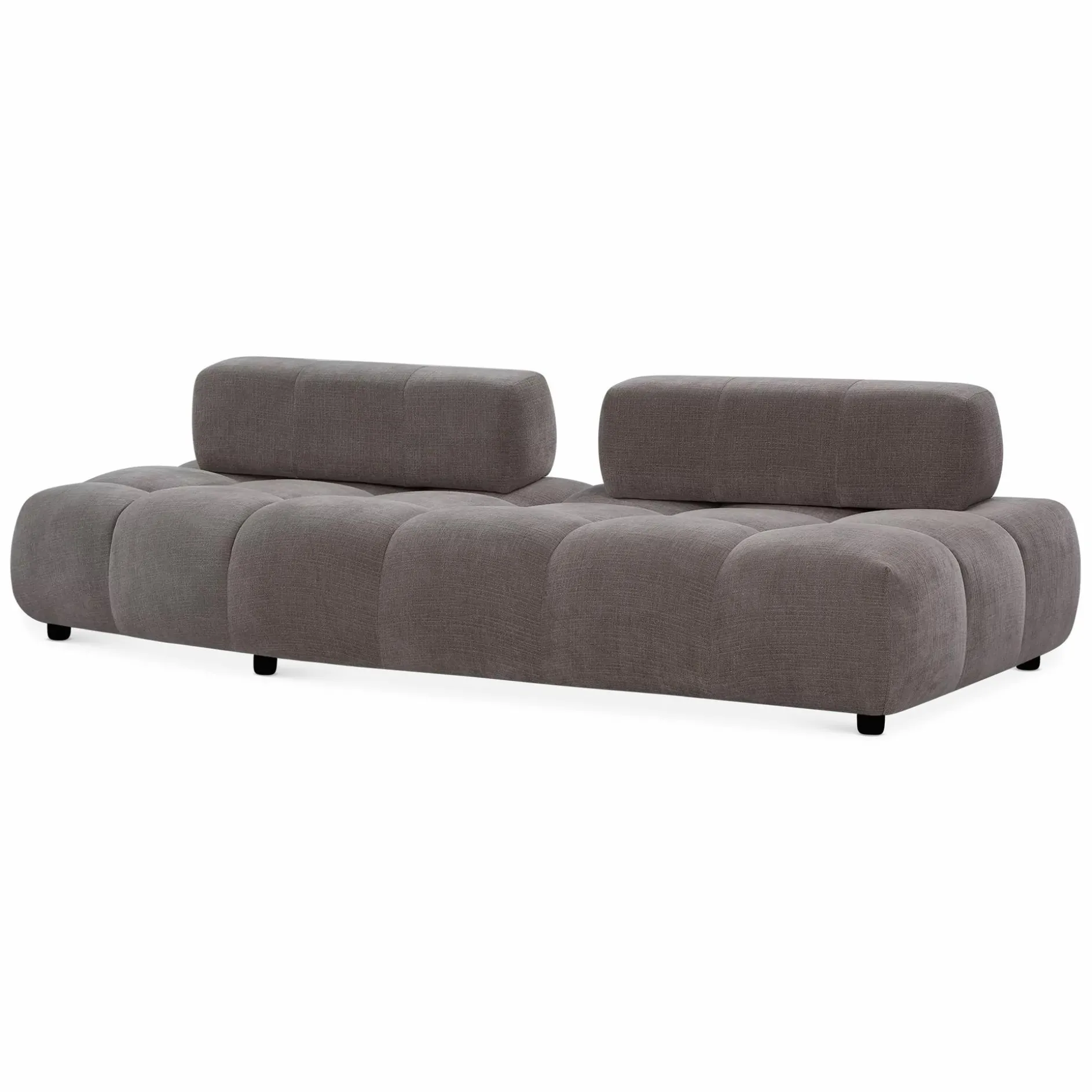Pop - Quilted Fabric Sectional Sofa by Miki Ferrari
