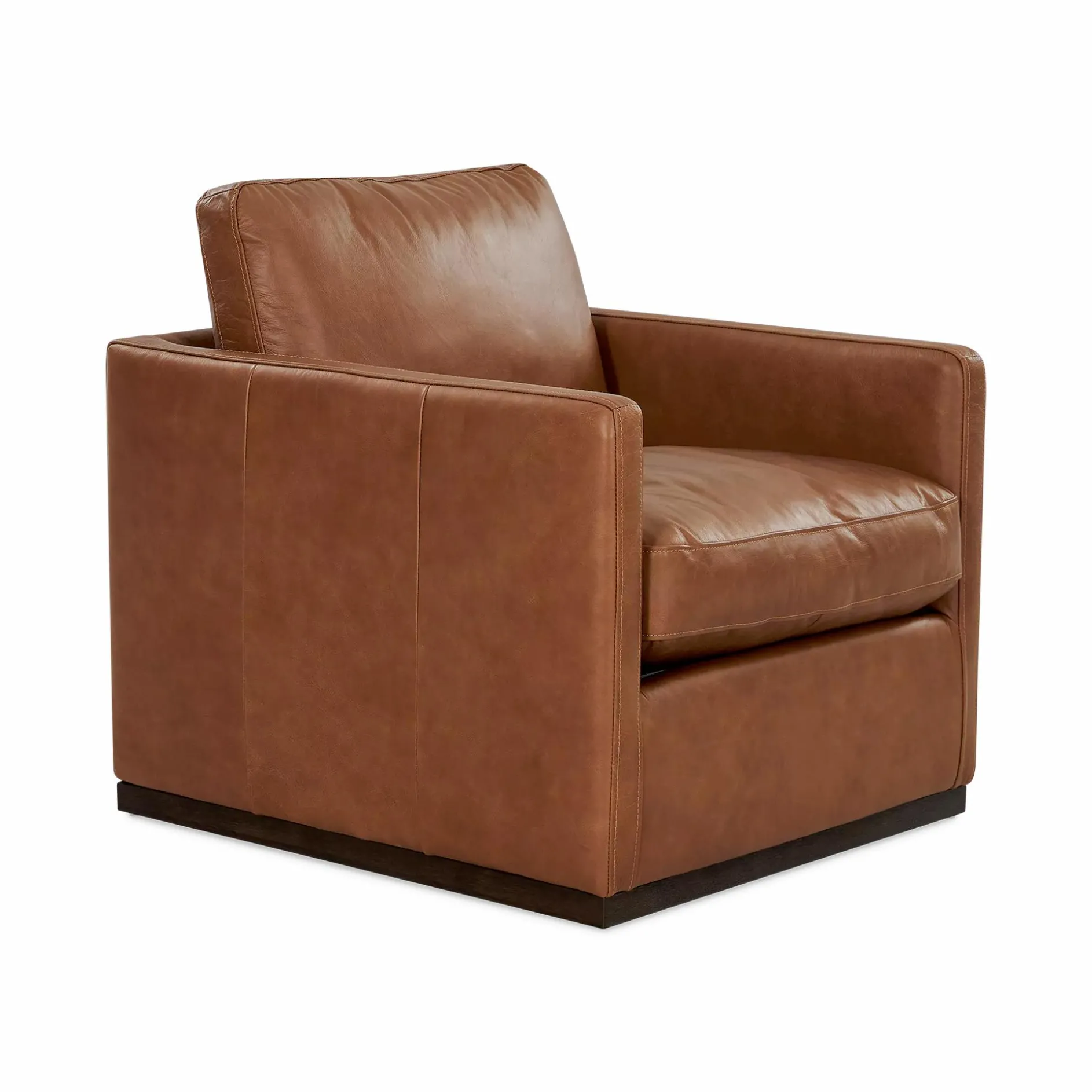 Portman - Buffalo Leather Armchair
