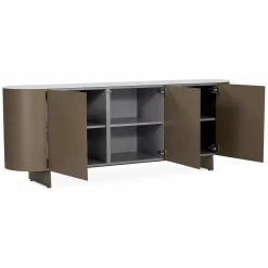 Raundo - Metal Sideboard with Ceramic Top