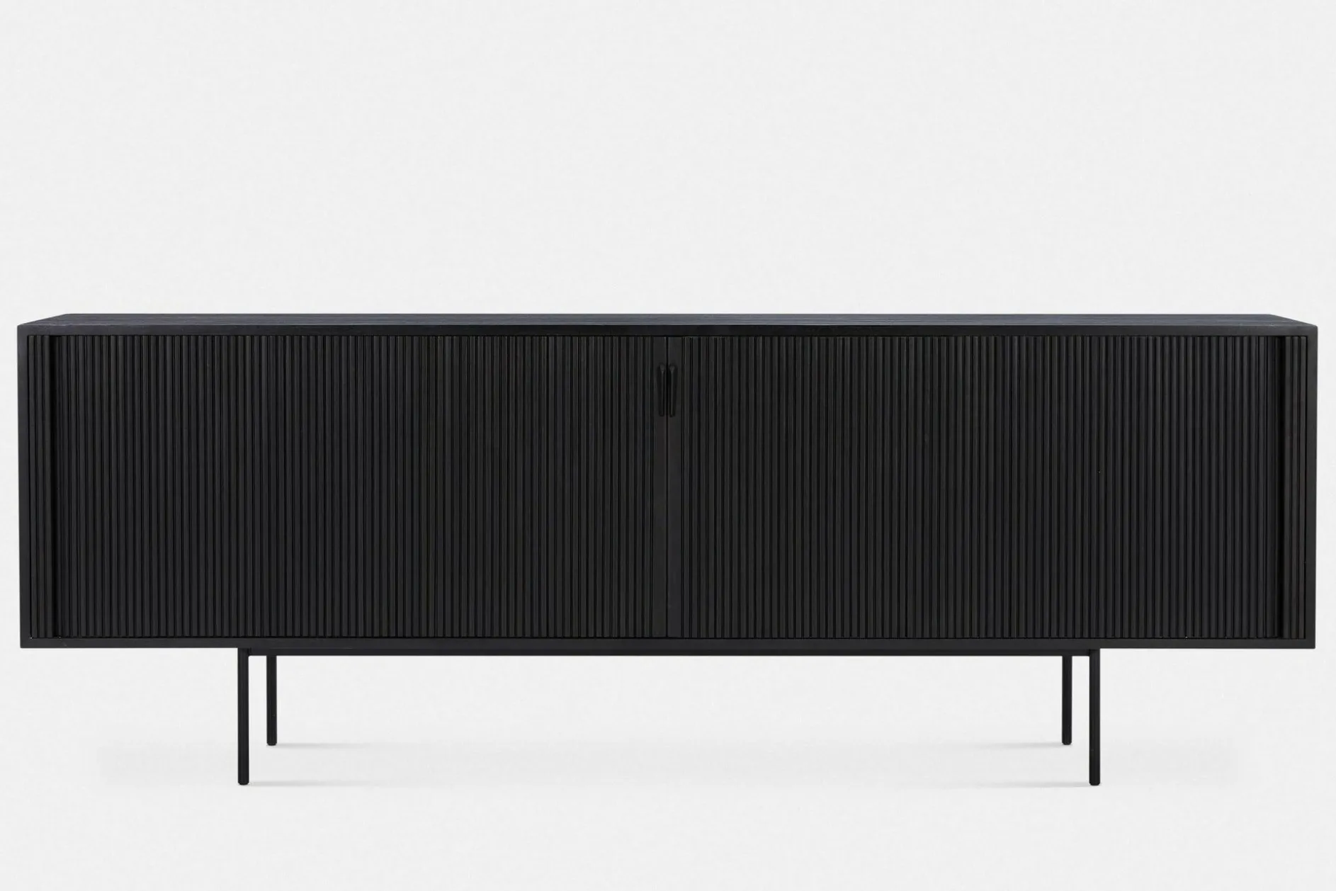 Roller Max - Mahogany and Teak Wood Credenza by Ethnicraft