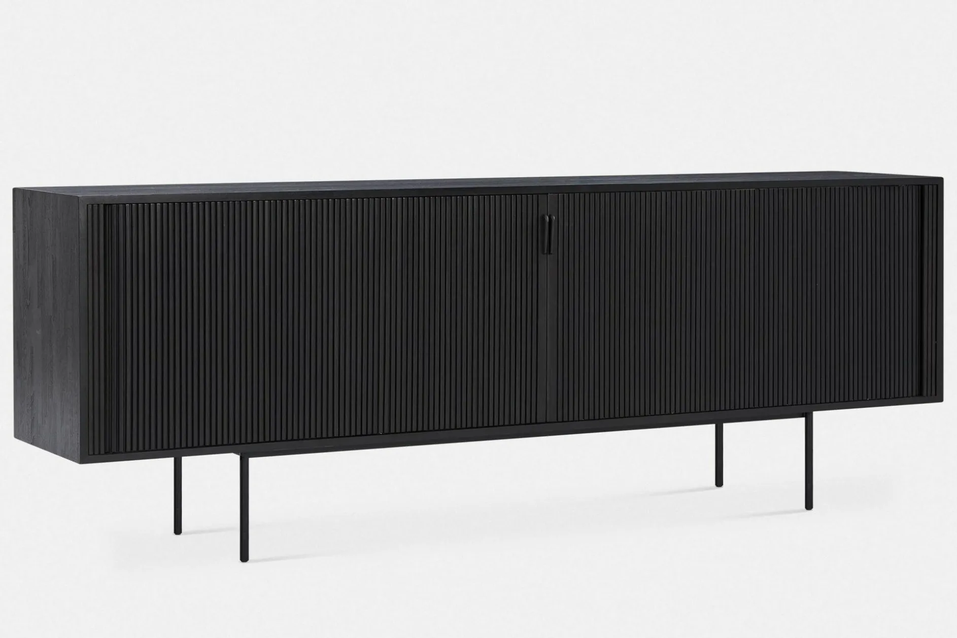 Roller Max - Mahogany and Teak Wood Credenza by Ethnicraft