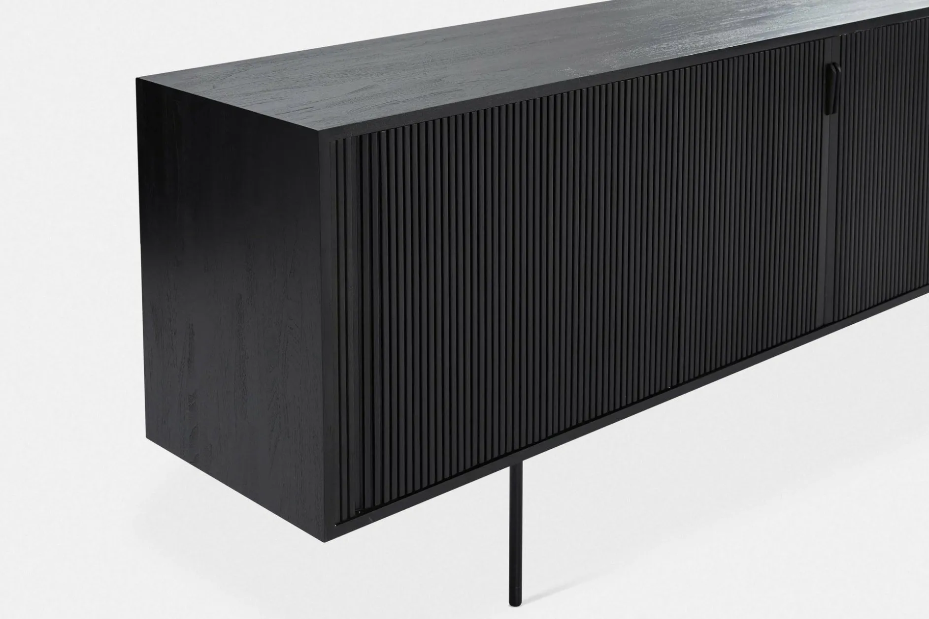 Roller Max - Mahogany and Teak Wood Credenza by Ethnicraft