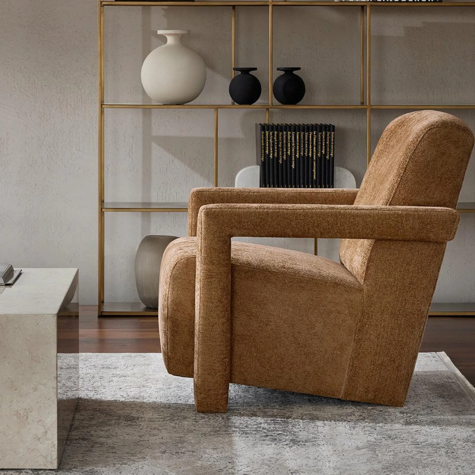 Rotterdam - Tweed Armchair