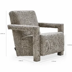 Rotterdam - Tweed Armchair