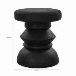 Savannah - Geographic Concrete Stool