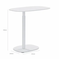 Serif - Adjustable Side Table by BDI