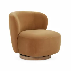 Sesame - Velvet Swivel Chair