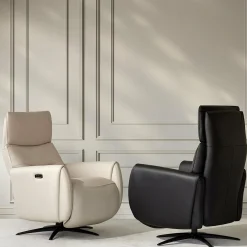 Skinner - Power Recliner with Swivel Base