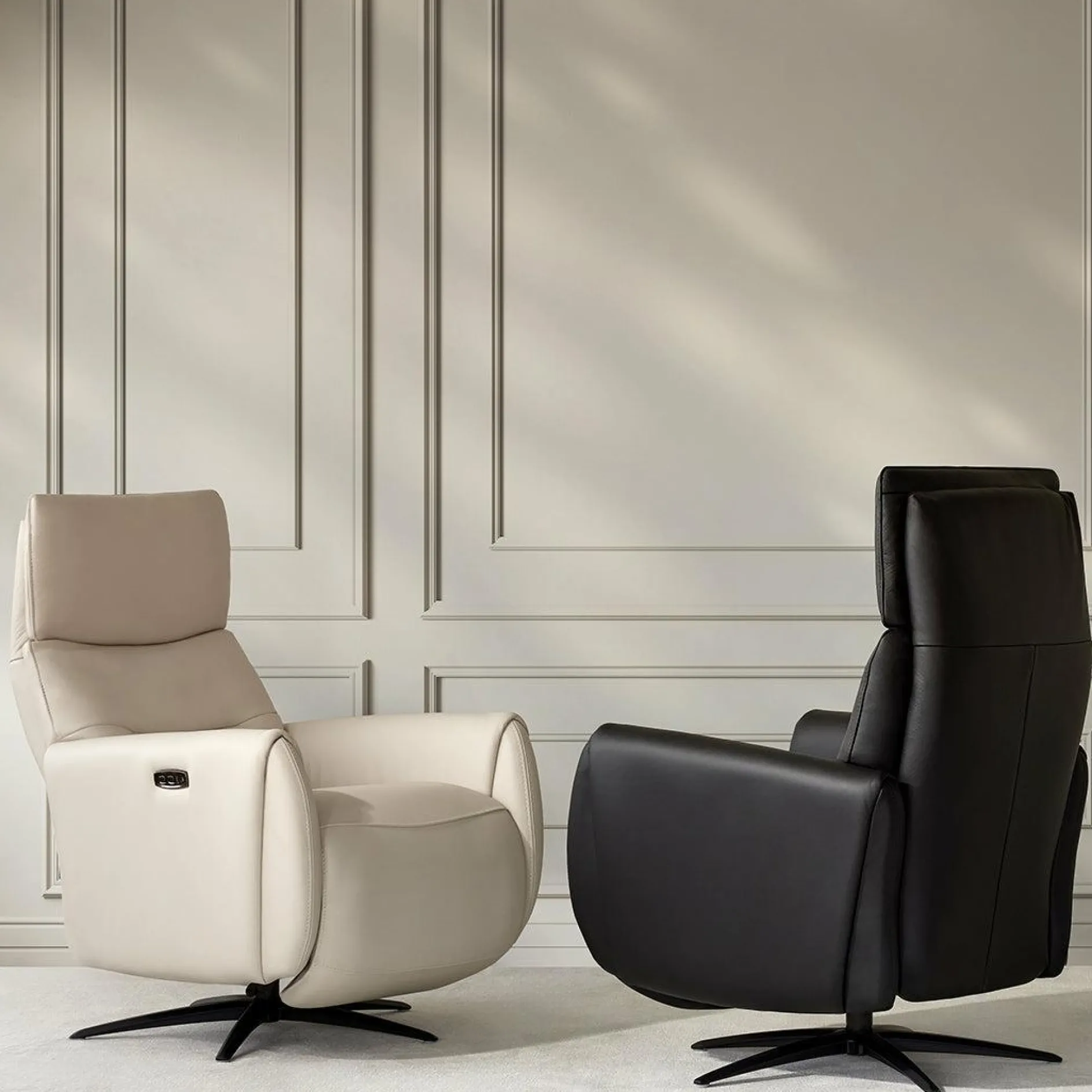 Skinner - Power Recliner with Swivel Base