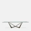 Skorpio - Table with Architectural Base by Cattelan Italia
