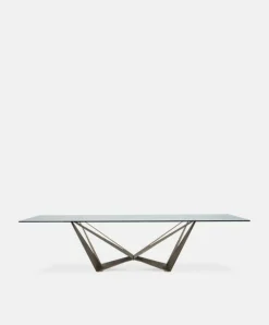 Skorpio - Table with Architectural Base by Cattelan Italia