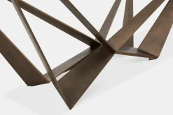 Skorpio - Table with Architectural Base by Cattelan Italia
