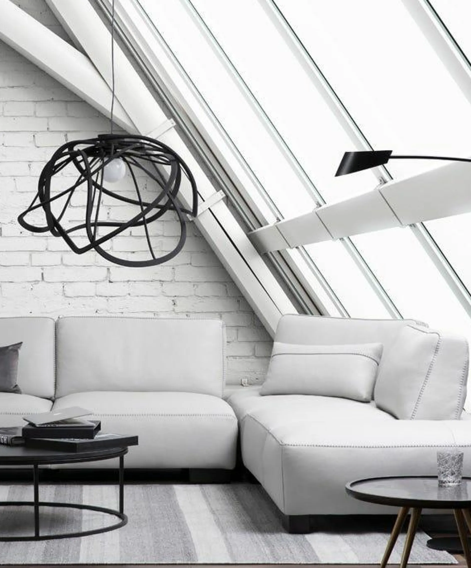 Soho - Sectional Leather Sofa by Gamma