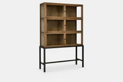 Spencer - Oak Curio Cabinet by Four Hands
