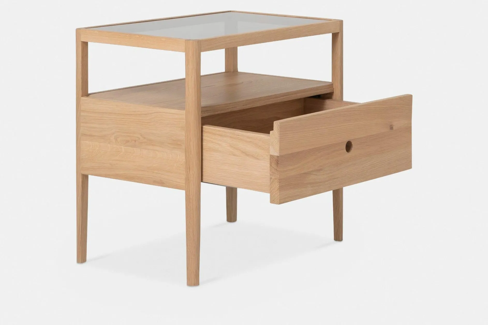 Spindle - Oak Nightstand by Ethnicraft