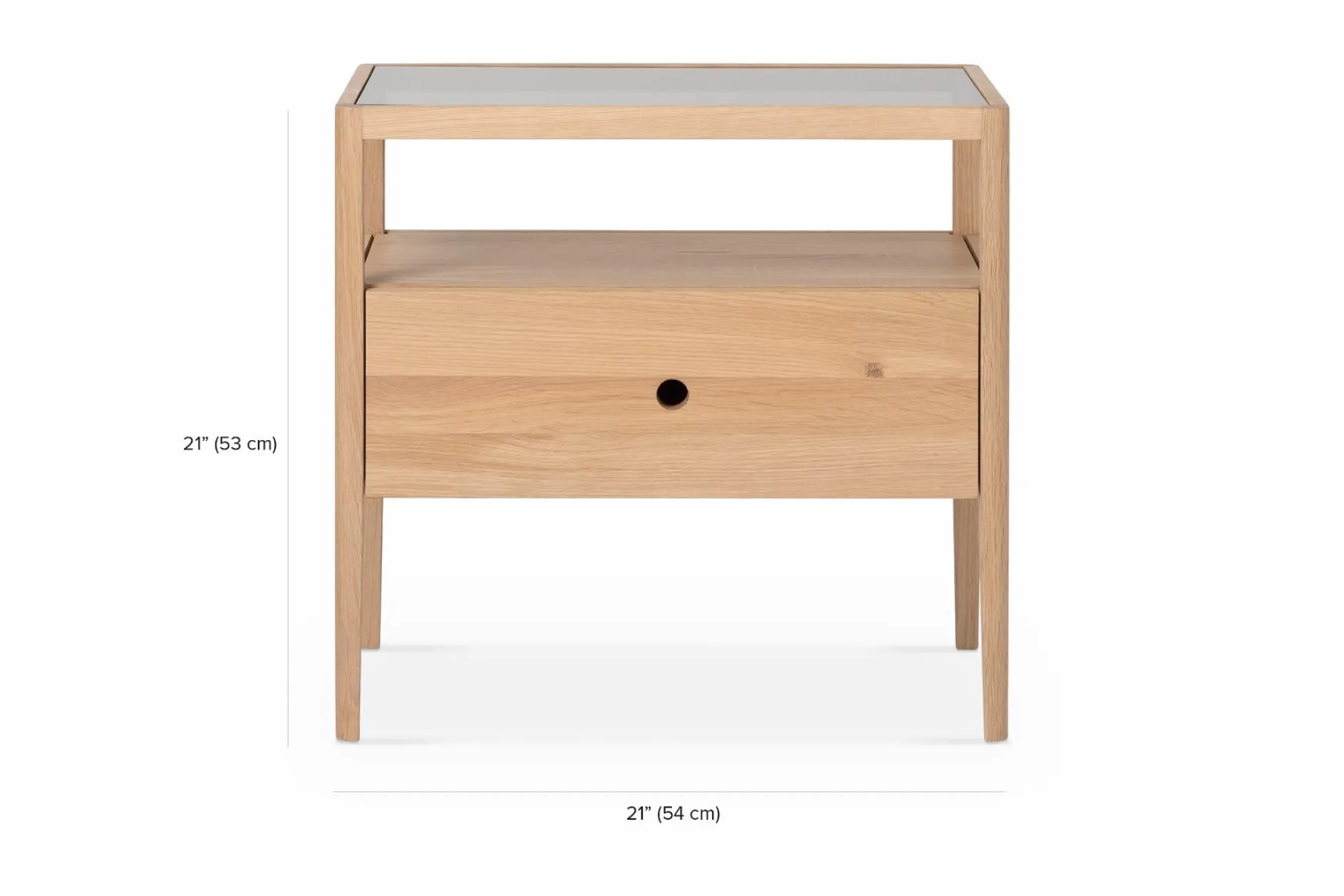 Spindle - Oak Nightstand by Ethnicraft